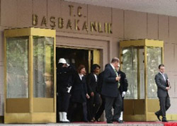 Başbakanlık'taki güvenlik zirvesi sona erdi