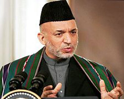 Karzai'nin kardeşinin cenazesinde olay