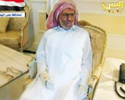Yemen Devlet Başkanı halkın karşısında