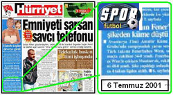 "Fener şikeden küme düştü"