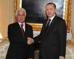Erdoğan, KKTC Cumhurbaşkanı Eroğlu ile görüştü