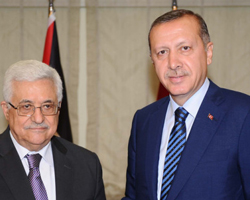 Erdoğan, Abbas'la görüştü