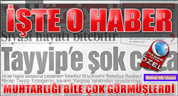 Muhtarlığı bile çok görüyorlardı!