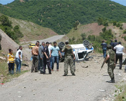  Tunceli'de 2 polis şehit 