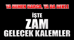 Ya hemen harca, ya da bekle!