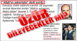 Özür dileyecekler mi?