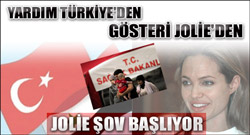 Jolie şov başlıyor
