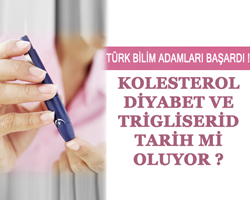 Diyabet ve Kolesterol tarih oluyor