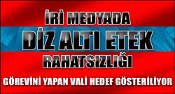 Diz altı etek uyarısı iri medyayı rahatsız etti