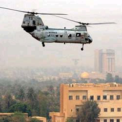 ABD helikopteri direnişçilere ateş açtı