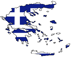 Yunanistan savaş alanı gibi