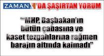 Zaman yazarından şaşırtan yorum