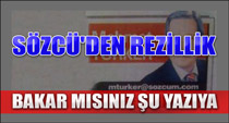 Sözcü'den rezillik!