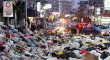 Dört mitingin ardından yaklaşık 20 ton çöp toplandı
