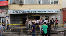 Cizre'de öğrenci yurdunu yakan 7 kişi tutuklandı