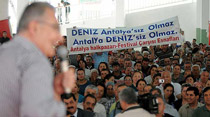 Baykal'a pankart dopingi