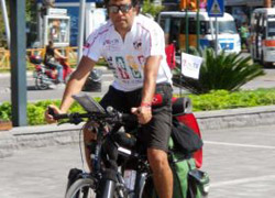 Bisikletle 3 bin kilometre  