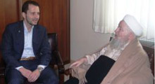 Fatih Erbakan, Mahmut Efendi'yi ziyaret etti