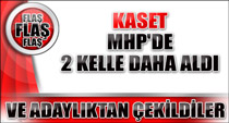 Ve adaylıktan çekildiler
