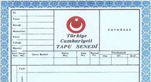 Tapu işlemlerinde kolaylık!