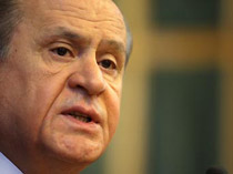 Bahçeli kaynağı buldu!
