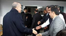 Erdoğan'ın taksicilerle muhabbeti!