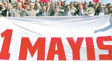 Ankara'da 1 Mayıs kutlamaları Sıhhıye'de!