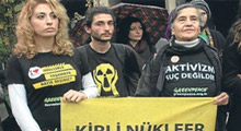Taksim'de 'nükleer' karşıtı eylem