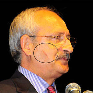 Kılıçdaroğlu'nun yüzünü çizdiler