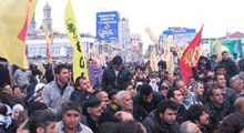 Demokratik çözüm çadırında 12 molotof kokteyli