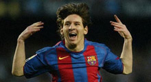Messi tarihe geçti