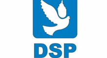 DSP'lilerden Ak Parti binası önüne siyah çelenk
