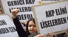 Lise eylemlerinin arkasından kim çıktı!