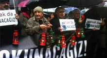 Gazeteciler basın özgürlüğü için yürüdü