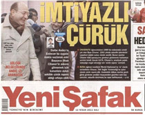 Şafak fena çuvalladı