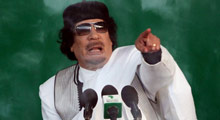 Kaddafi, Afrikalı göçmenleri zorla kullanmış