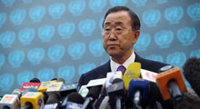 Ban Ki-moon Türkiye'ye teşekkür etti