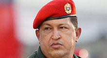Chavez'den Kaddafi'ye destek mesajı!