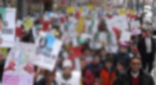 Londra'da para kesintilerine protesto