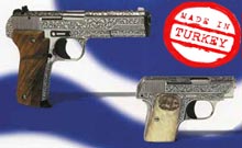 Türk malı tabancalara engel