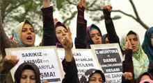 Belçika'da 'hepimiz başörtülüyüz' yürüyüşü