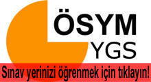 YGS sınav yerinizi öğrenmek için tıklayın!