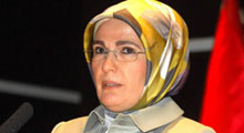 Emine Erdoğan'dan anlamlı görüşme