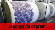 Japonya'da deprem meydana geldi!