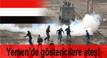 Yemen'de protestoculara ateş açıldı