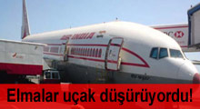 Elmalar uçak düşürüyordu!