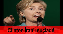 Clinton İran'ı suçladı