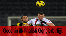 İlk yarı finalist Gençlerbirliği