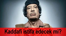 Kaddafi istifa edecek mi?
