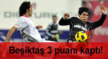 Beşiktaş puan peşinde!